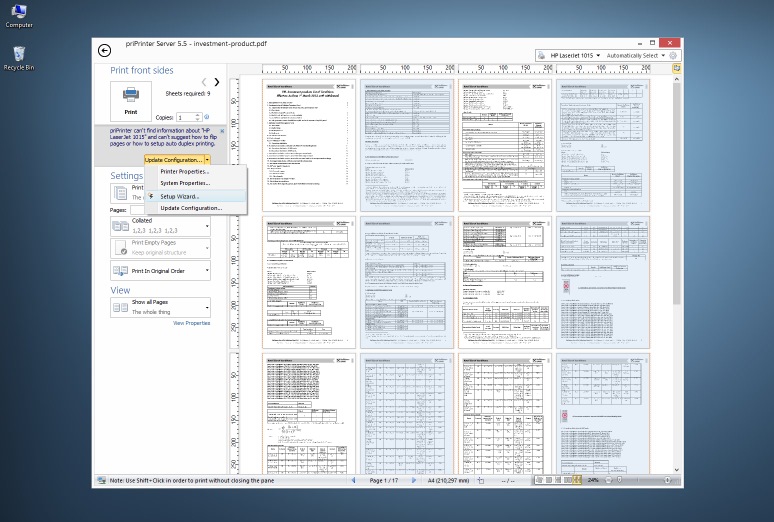 priPrinter 5.5 Screenshot