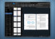 High contrast black color theme