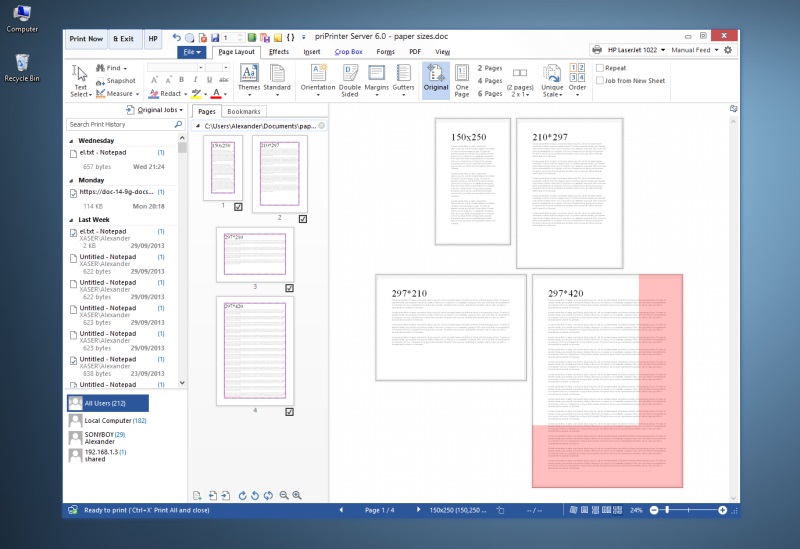 priPrinter 6.0 Screenshot